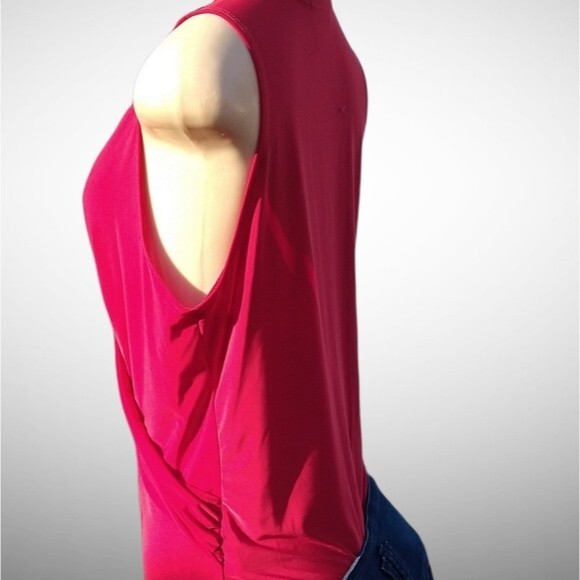 Red Crossover Bodysuit 3X - Picture 2 of 5